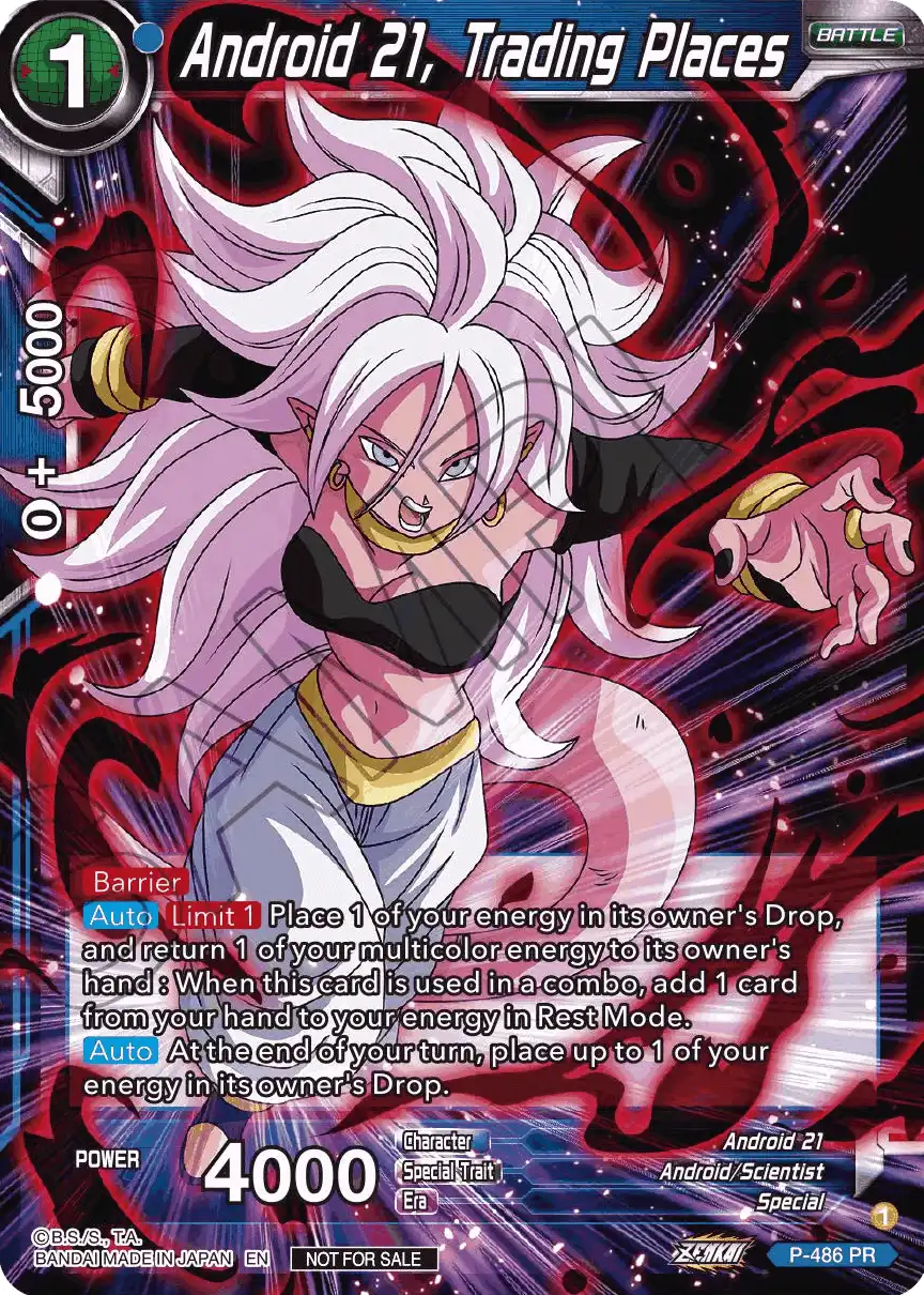 Android 21, Trading Places