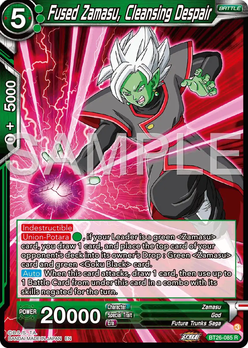 Fused Zamasu, Cleansing Despair