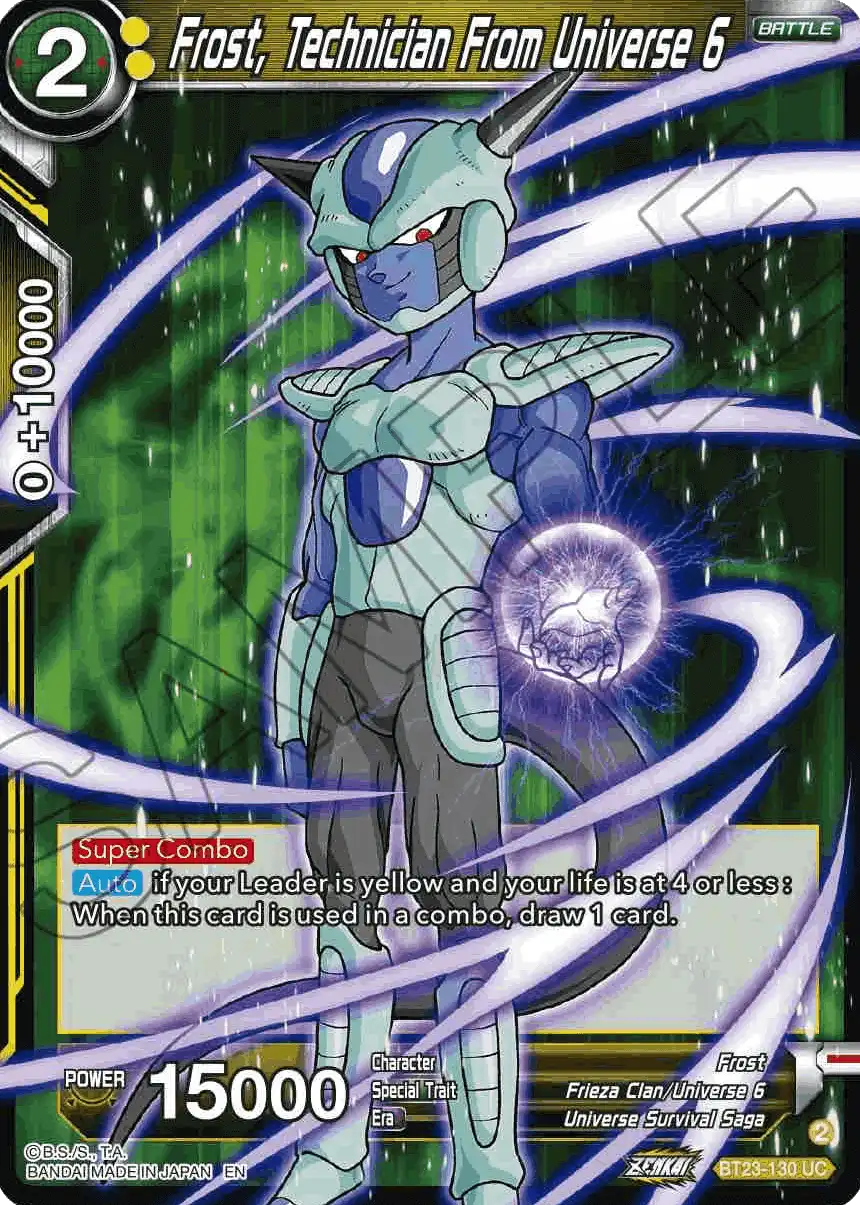 Frost, Technician From Universe 6