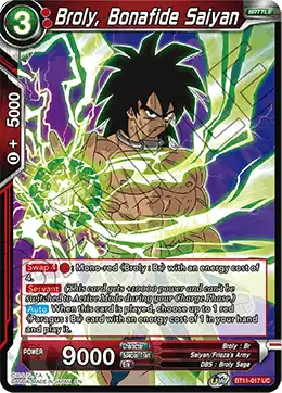 Broly, Bonafide Saiyan