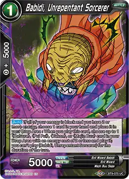 Babidi, Unrepentant Sorcerer