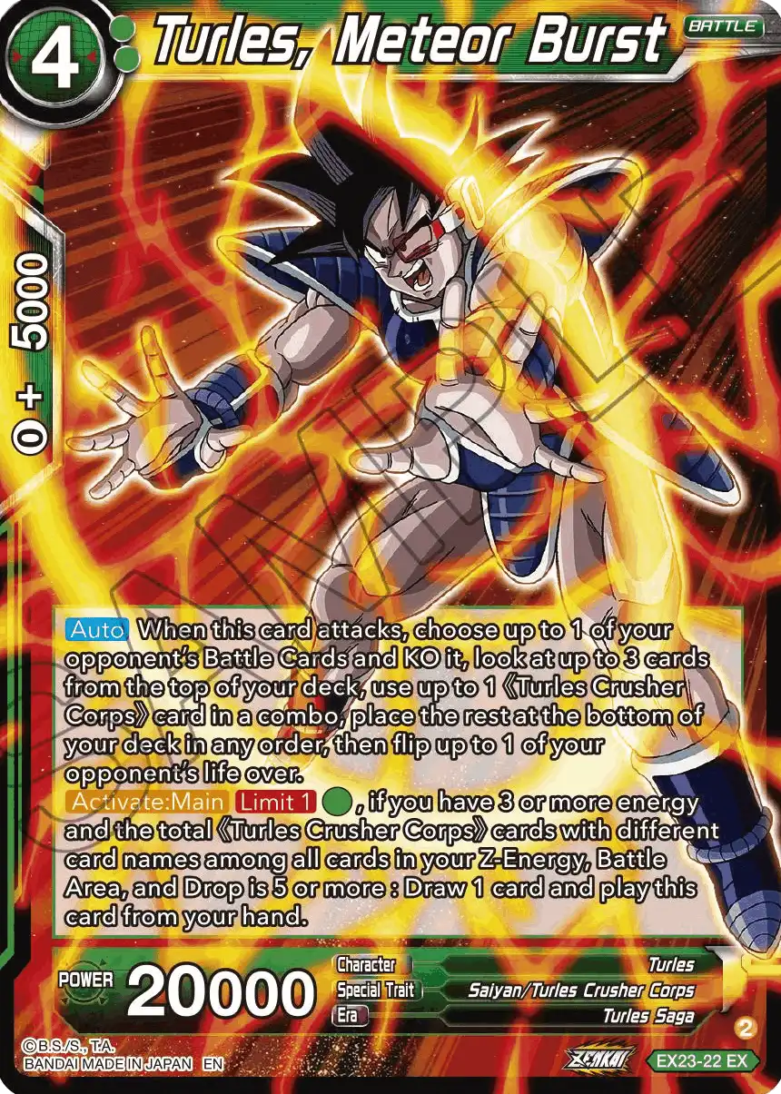 Turles, Meteor Burst