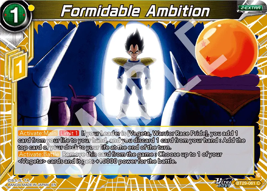 Formidable Ambition