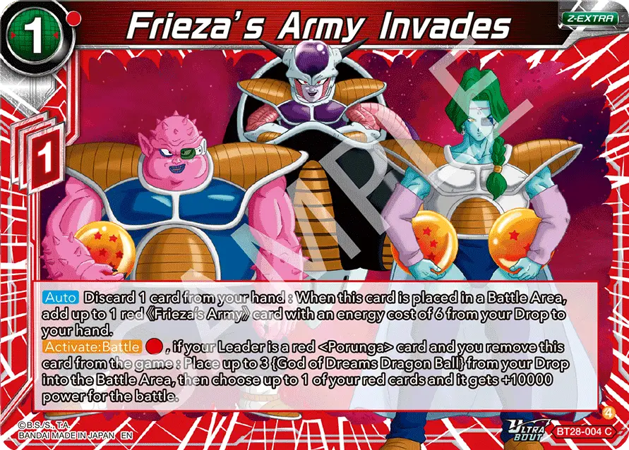 Frieza's Army Invades