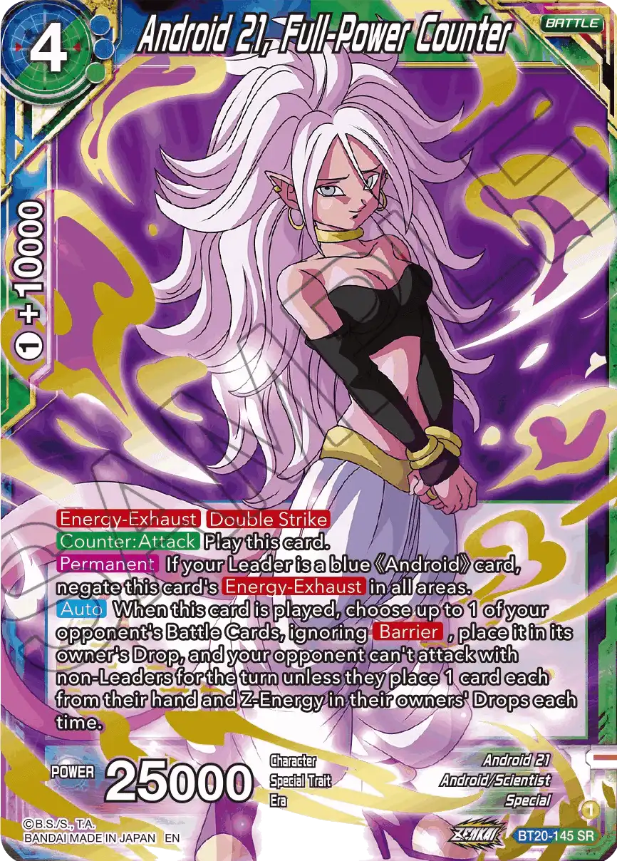 Android 21, Full-Power Counter