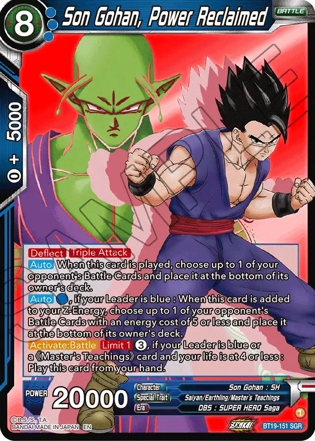 Son Gohan, Power Reclaimed