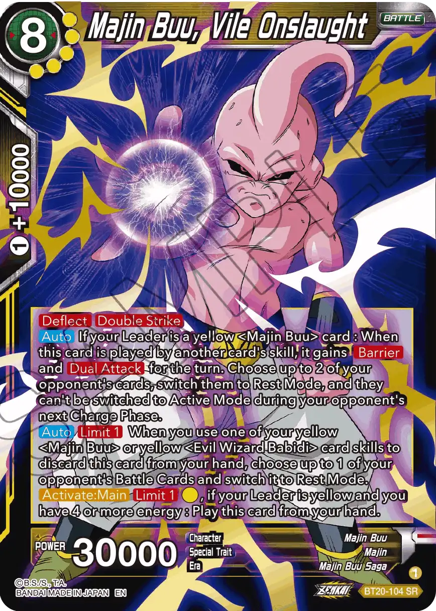 Majin Buu, Vile Onslaught
