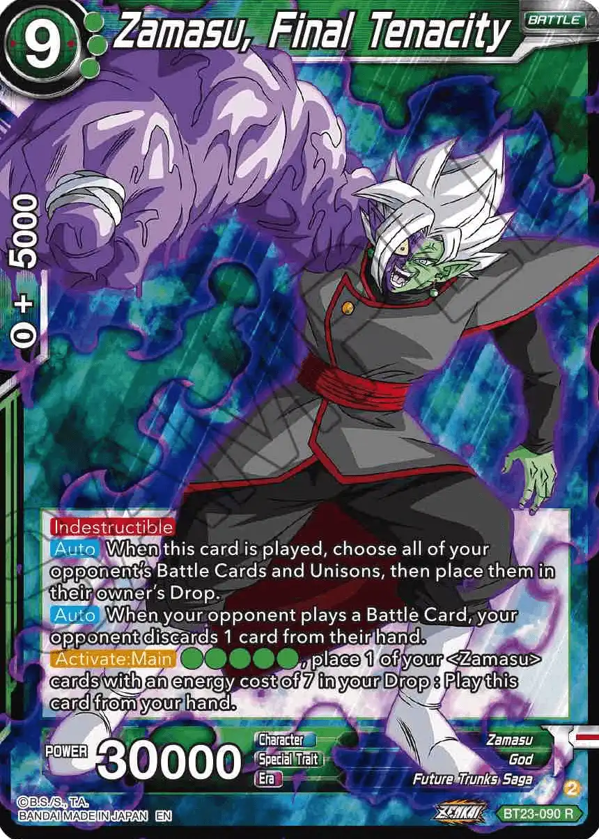 Zamasu, Final Tenacity