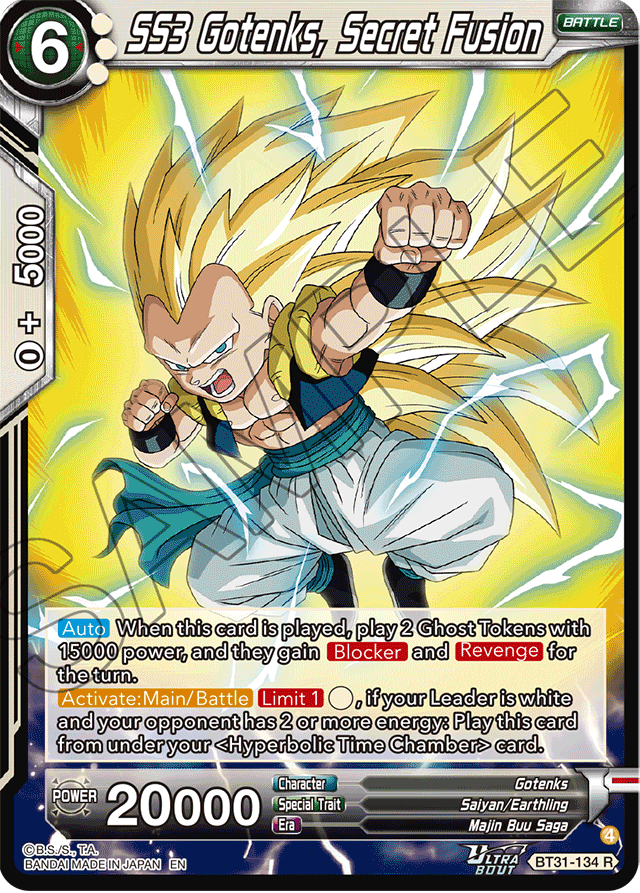 SS3 Gotenks, Secret Fusion