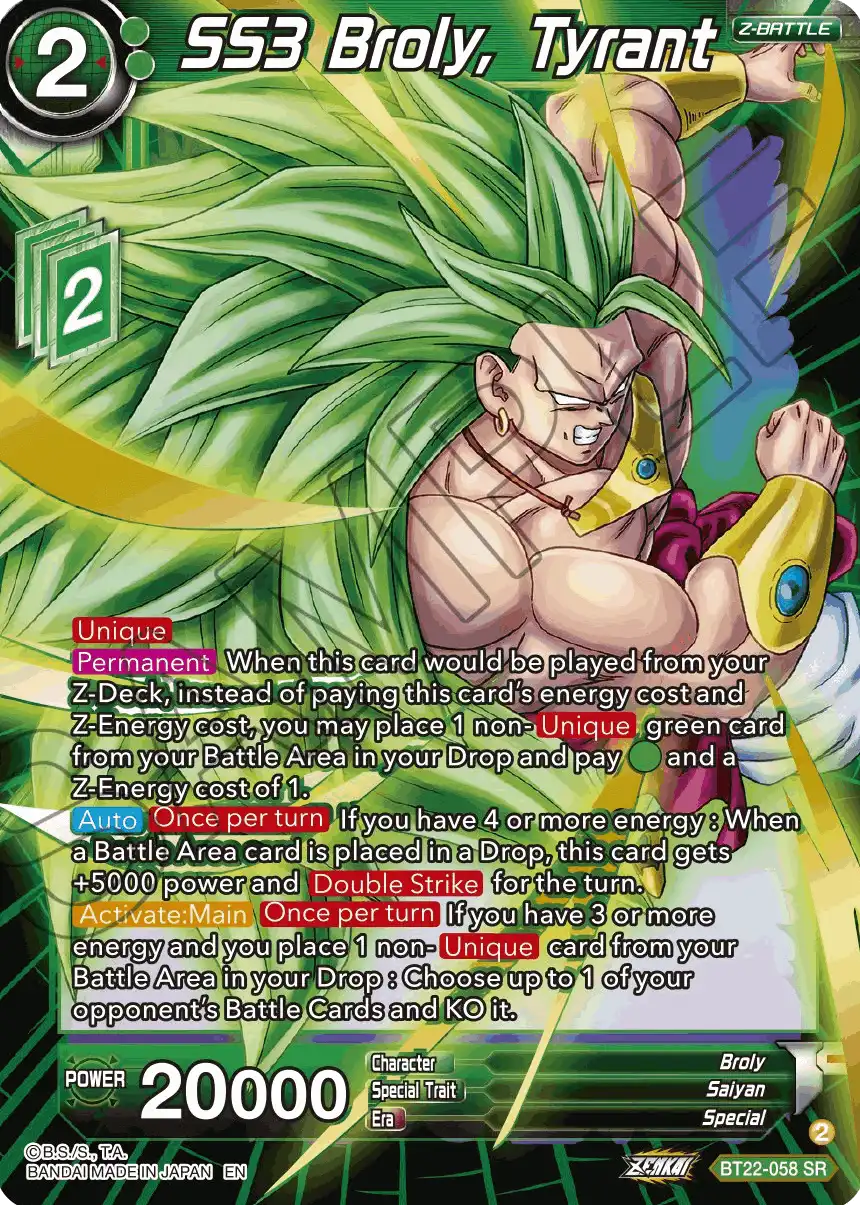 SS3 Broly, Tyrant