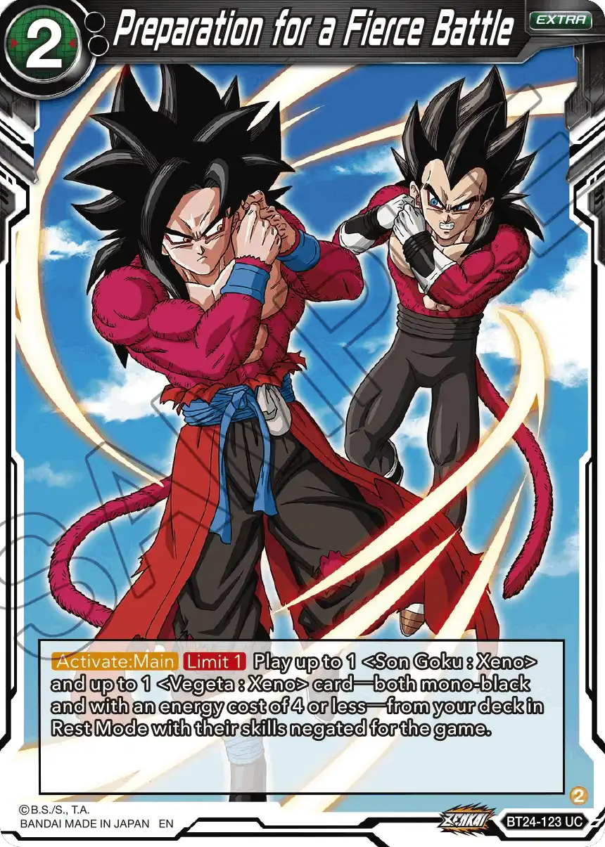 Preparation for a Fierce Battle