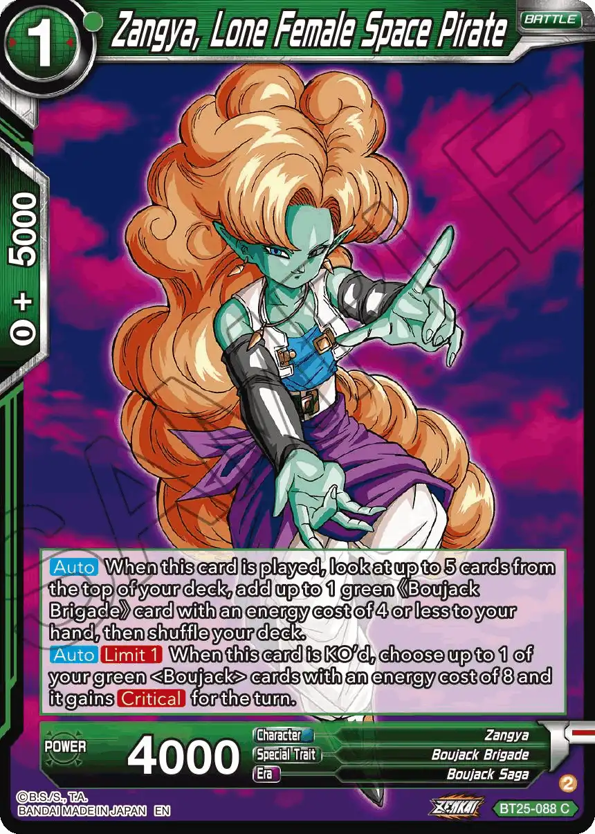 Zangya, Lone Female Space Pirate