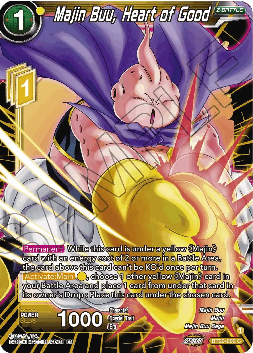 Majin Buu, Heart of Good
