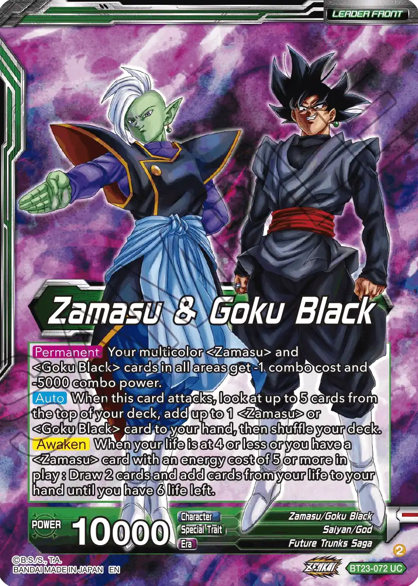 Zamasu & Goku Black