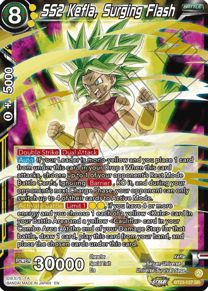 SS2 Kefla, Surging Flash