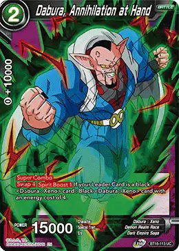 Dabura, Annihilation at Hand