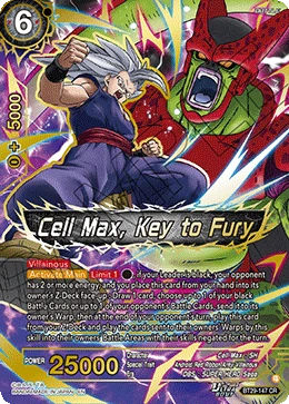 Cell Max, Key to Fury