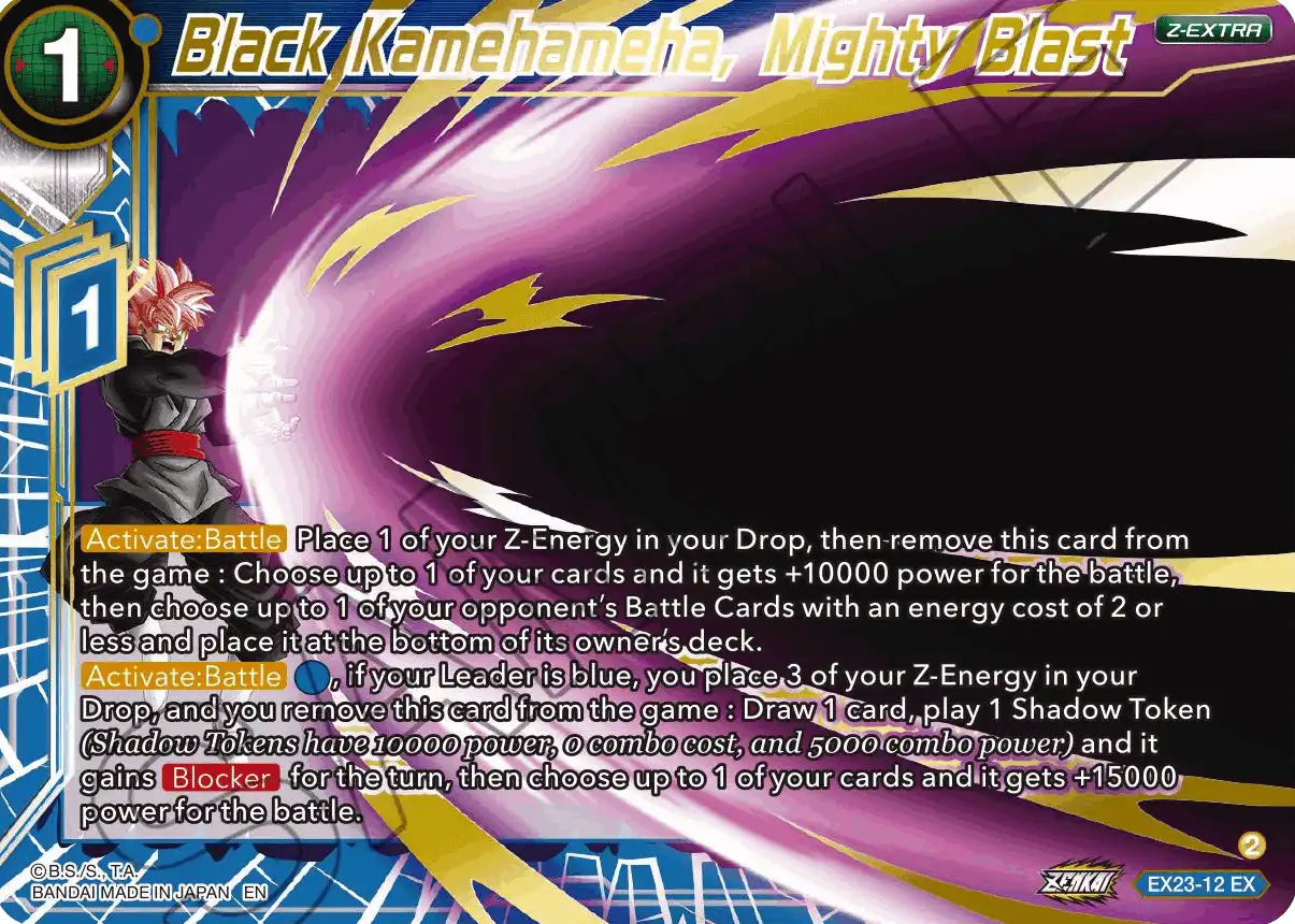 Black Kamehameha, Mighty Blast