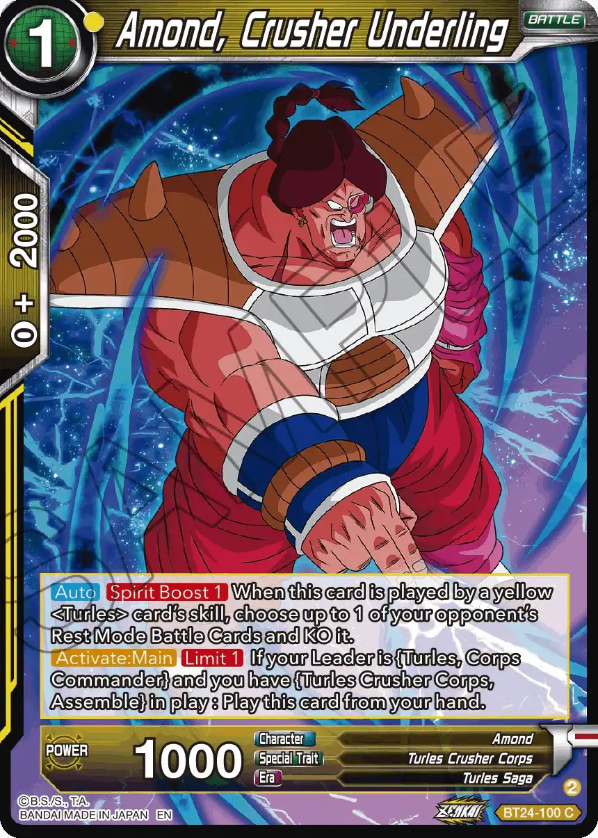 Amond, Crusher Underling