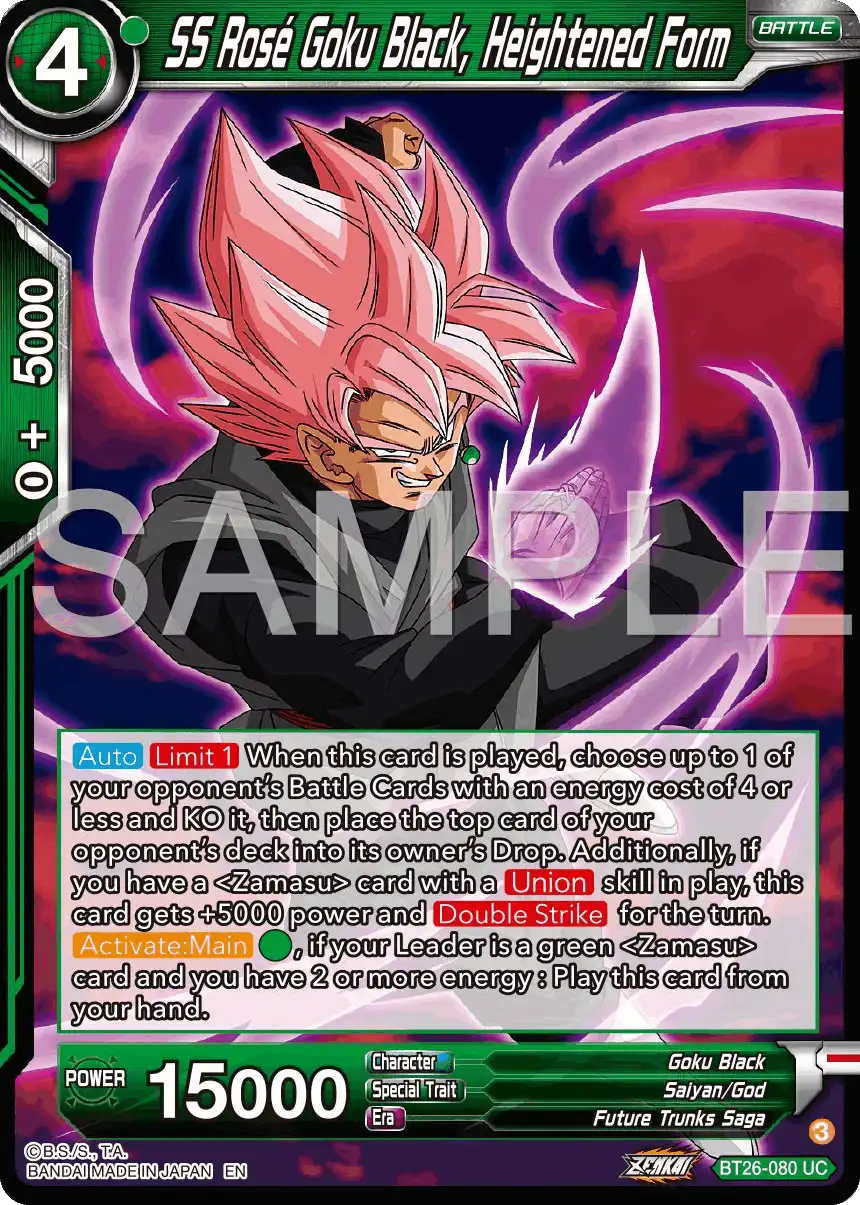 SS Rose Goku Black, Heightened Form