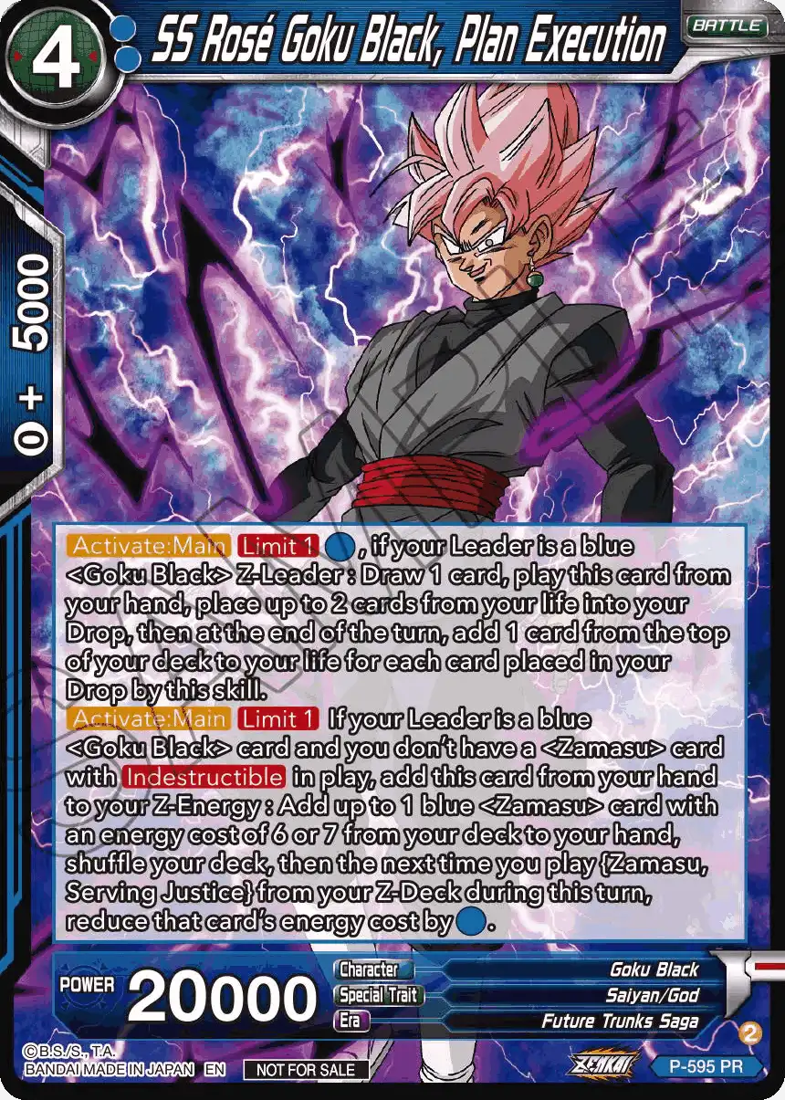 SS Rose Goku Black, Plan Execution
