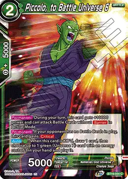 Piccolo, to Battle Universe 6