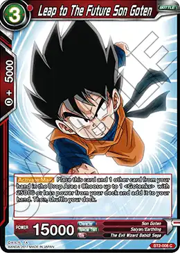 Leap to The Future Son Goten