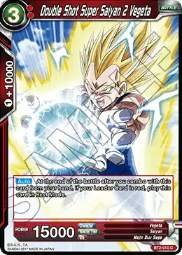 Double Shot Super Saiyan 2 Vegeta