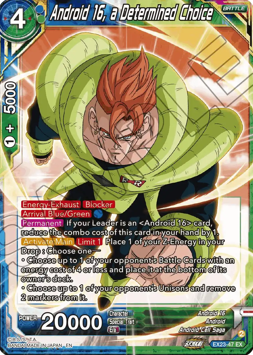 Android 16, a Determined Choice