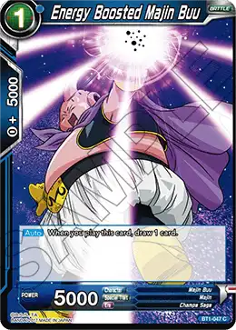 Energy Boosted Majin Buu