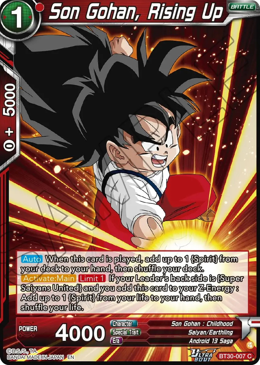 Son Gohan, Rising Up