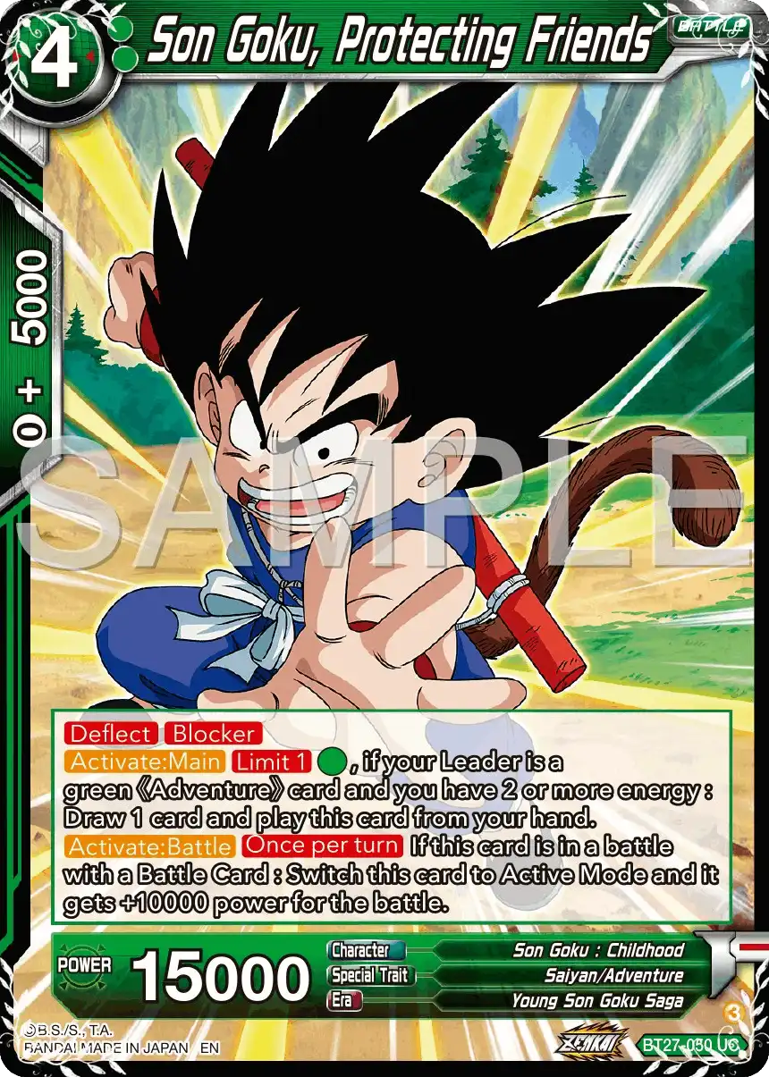 Son Goku, Protecting Friends