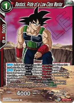 Bardock, Pride of a Low-Class Warrior