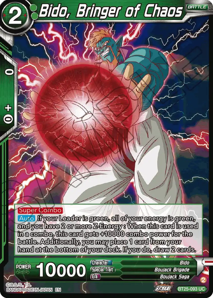 Bido, Bringer of Chaos