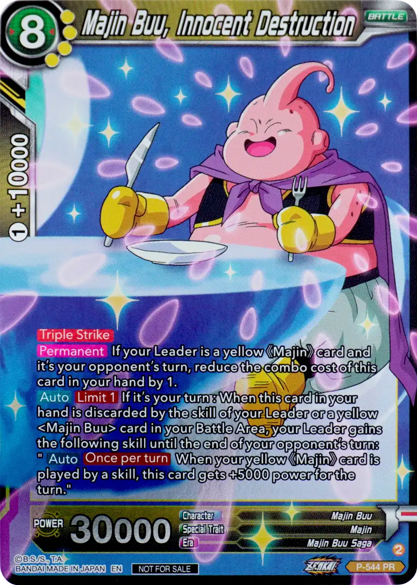 Majin Buu, Innocent Destruction