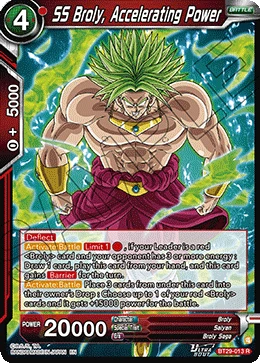 SS Broly, Accelerating Power