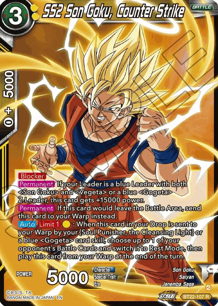 SS2 Son Goku, Counter Strike