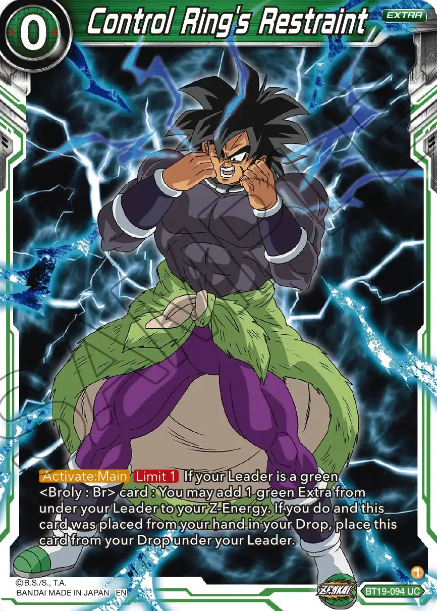 Control Ring's Restraint