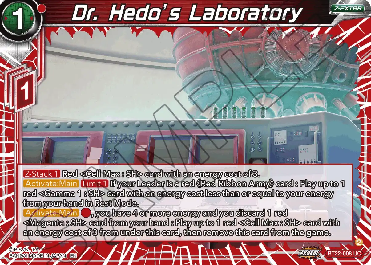Dr. Hedo's Laboratory