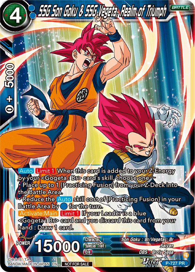 SSG Son Goku & SSG Vegeta, Realm of Triumph