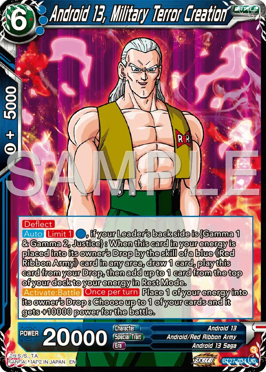 Android 13, Military Terror Creation