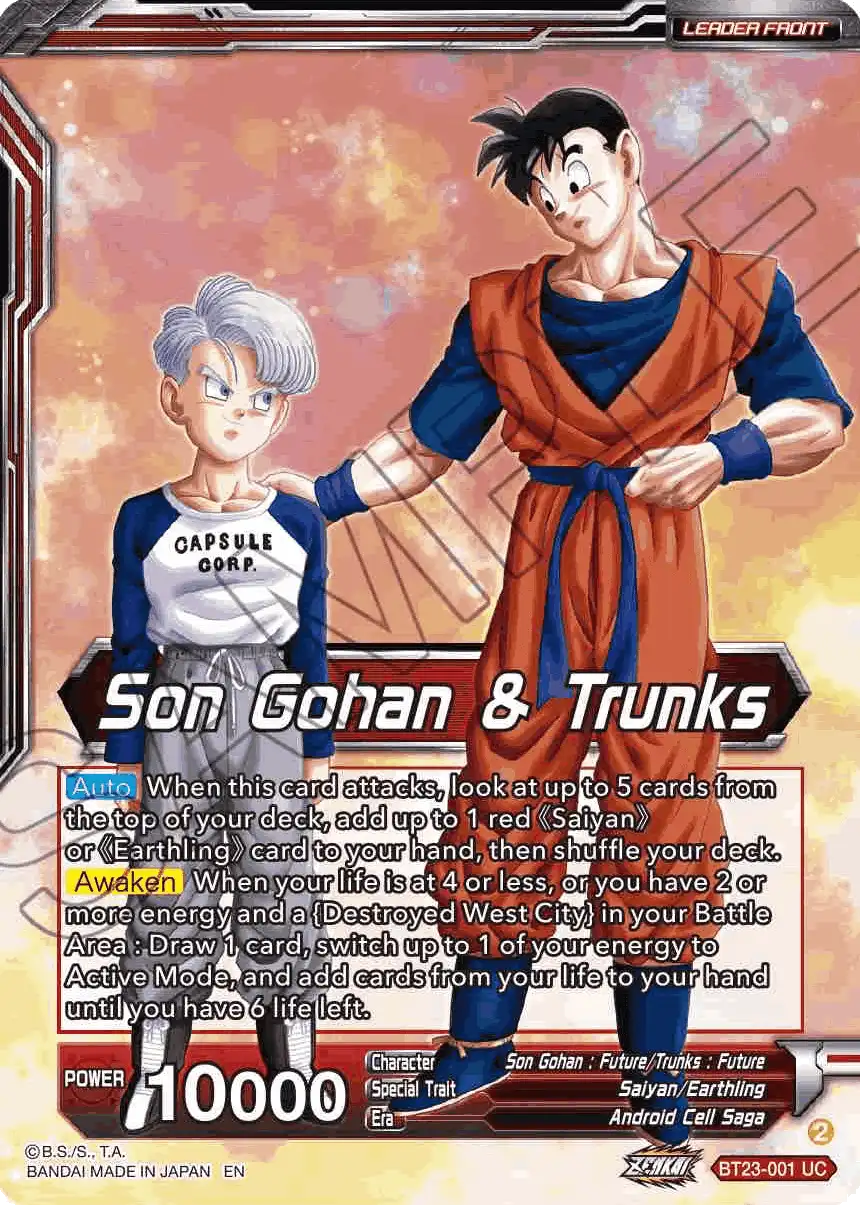 Son Gohan & Trunks