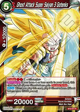 Ghost Attack Super Saiyan 3 Gotenks