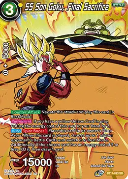 SS Son Goku, Final Sacrifice