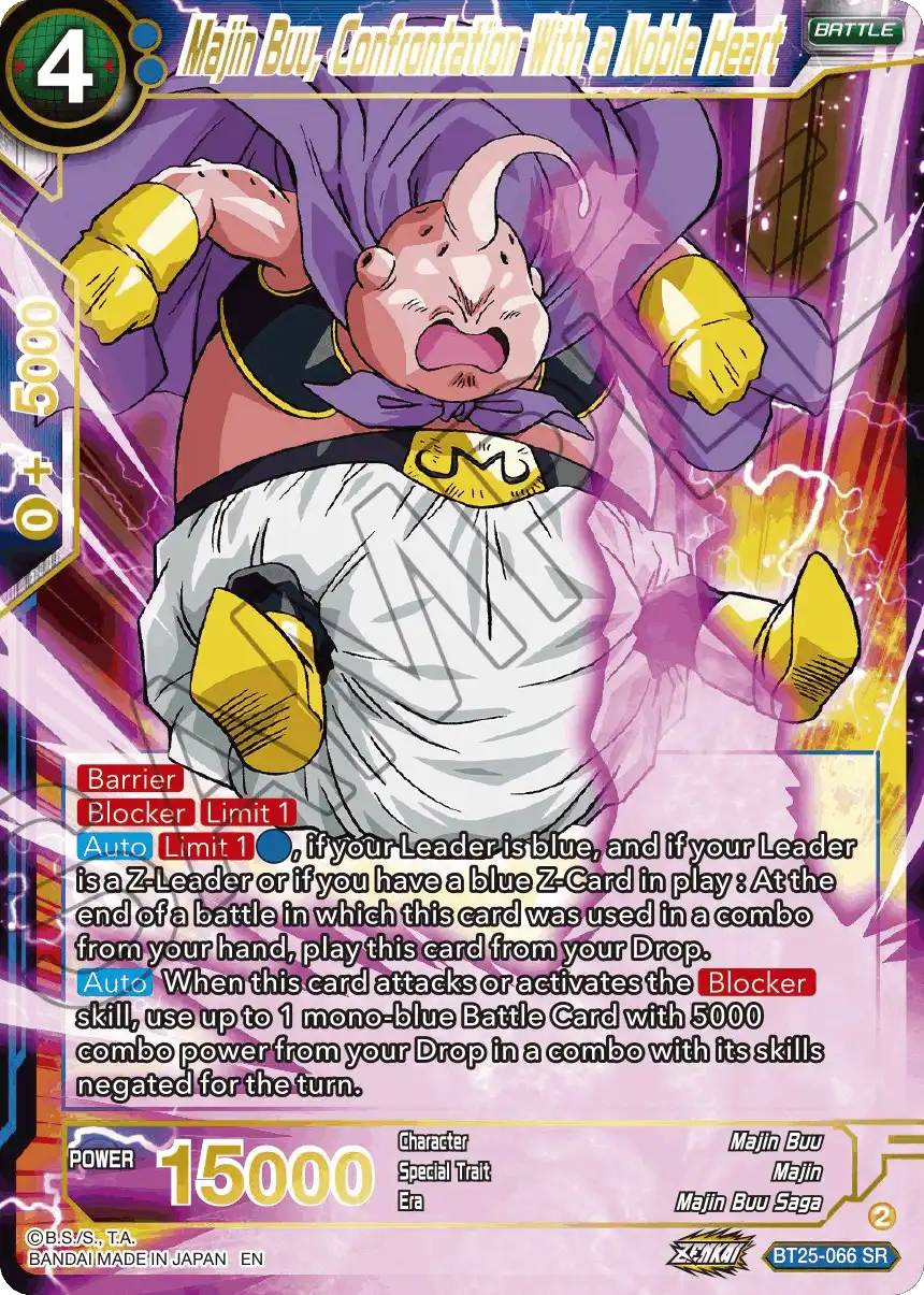 Majin Buu, Confrontation With a Noble Heart