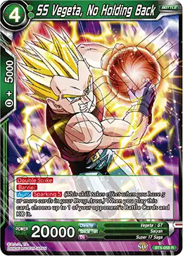 SS Vegeta, No Holding Back