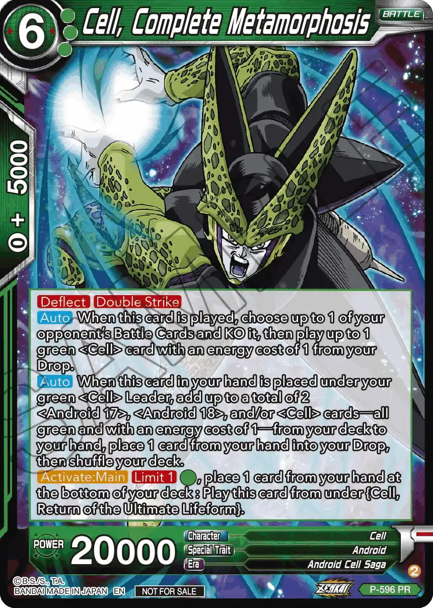 Cell, Complete Metamorphosis