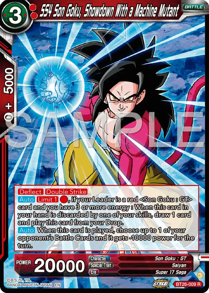 SS4 Son Goku, Showdown With a Machine Mutant
