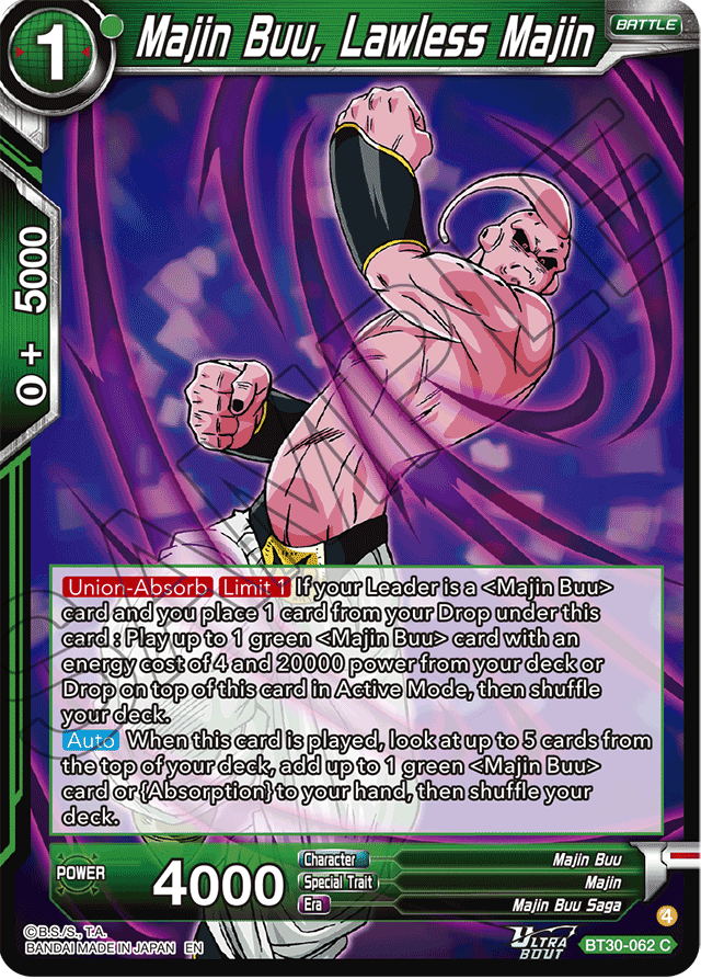 Majin Buu, Lawless Majin