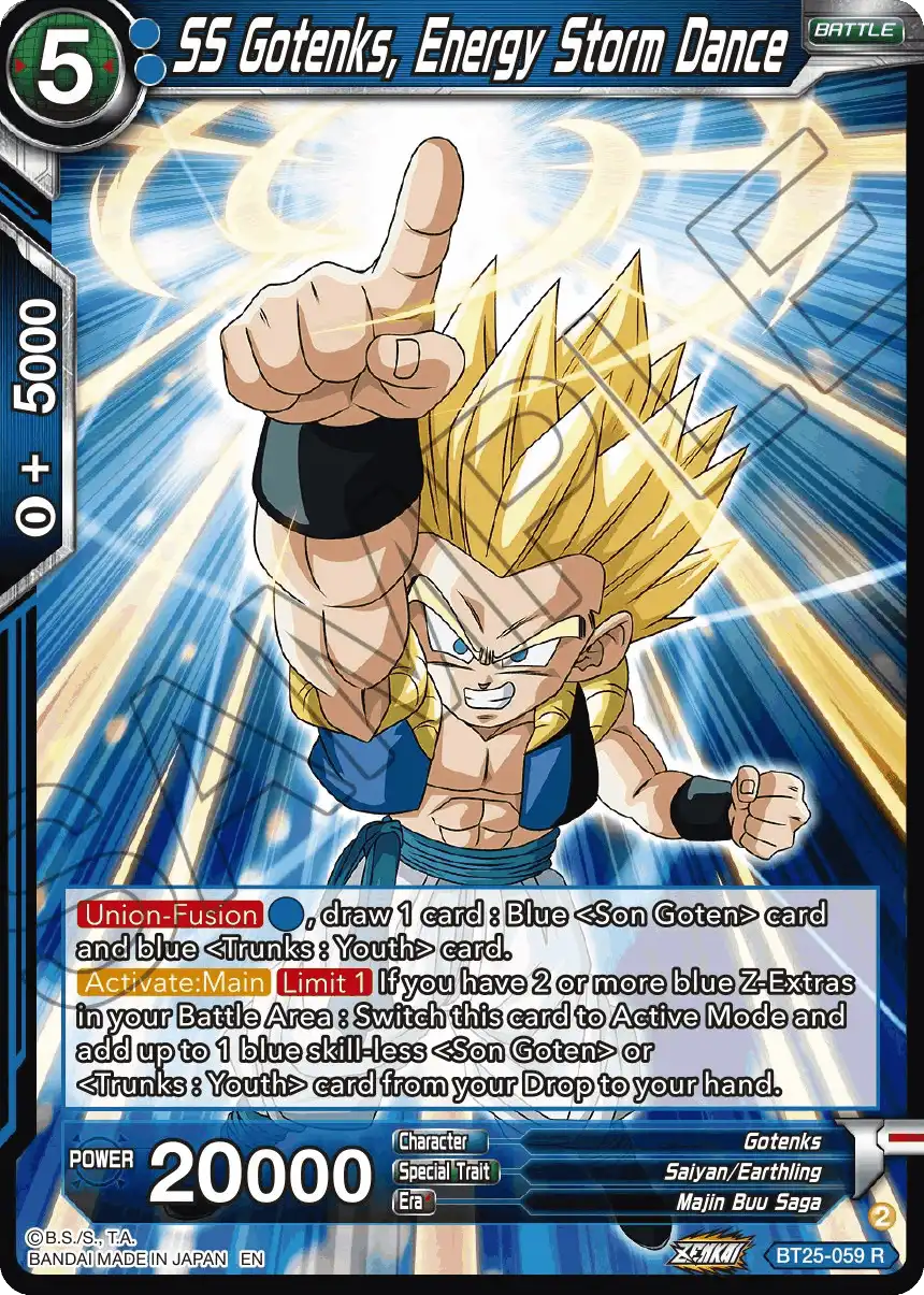 SS Gotenks, Energy Storm Dance